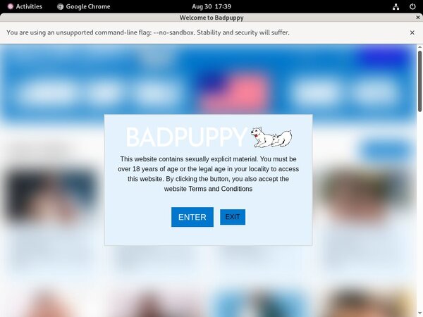 Register For Bad Puppy