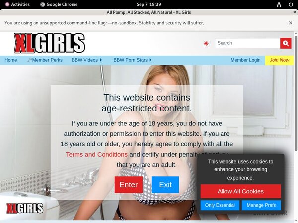 Register For XL Girls