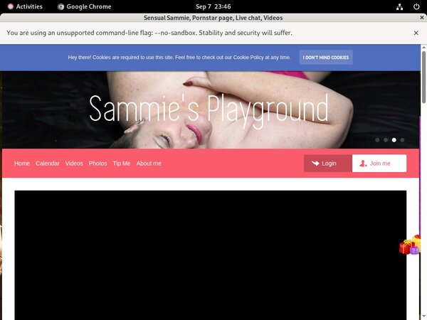 Sensual Sammie Hacked Account