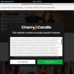 Sexy Cherry Candle
