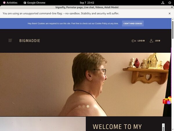 Signup For Bigmaddie.com With Paypal