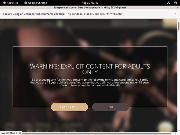 Subspaceland.com Free Trial Pass