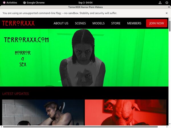 Terrorxxx.com Free Trial Code