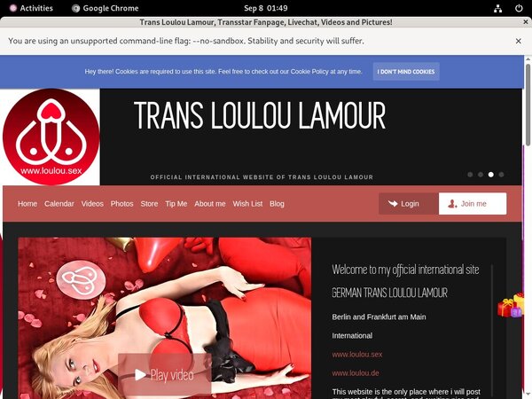 Trans Loulou Lamour Logins For Free