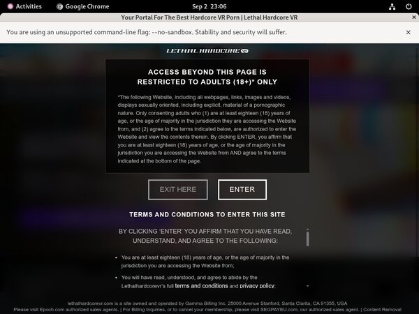 Whorecraft VR Web Site