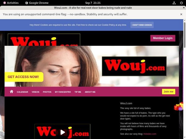 Wouj.com Mobile Account