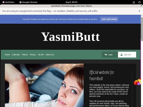 Yasmibutt.modelcentro.com Promo Code