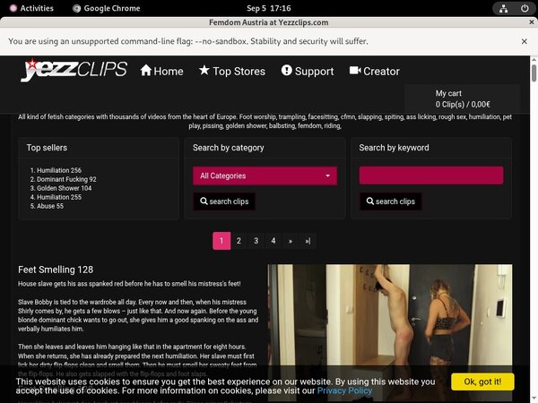 Yezzclips.com Porn Passwords