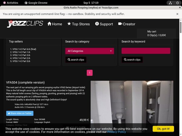 Yezzclips.com Premium Login
