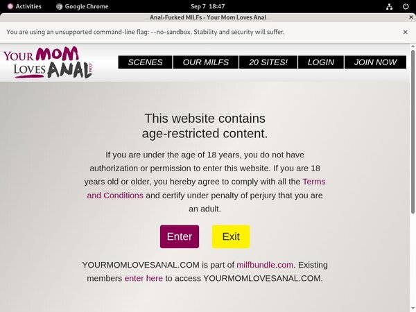 Yourmomlovesanal.com Coupon Code