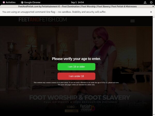 Feetandfetish Trial Promo