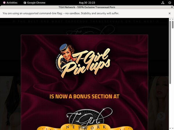 TGirl Pinups Trial Account TGirl Pinups Trial Account
