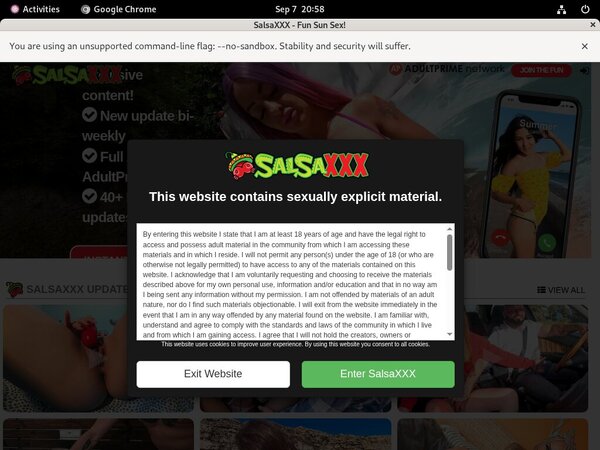Salsa XXX Instagram