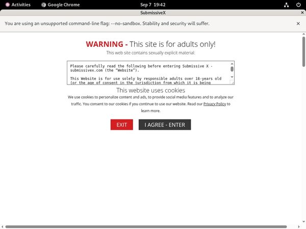Submissivex.com Password Forum