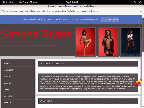 Free Simonestylesxxx Subscription