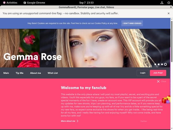 Gemmarose42.modelcentro.com Freeones
