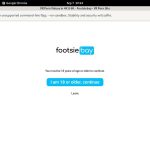 Footsiebay For Tablet