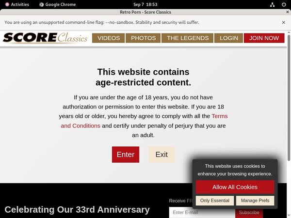 Score Classics Daily Passwords